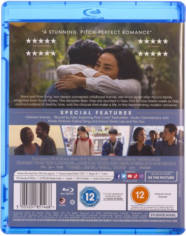 Past Lives (Poprzednie życie) [Blu-Ray]