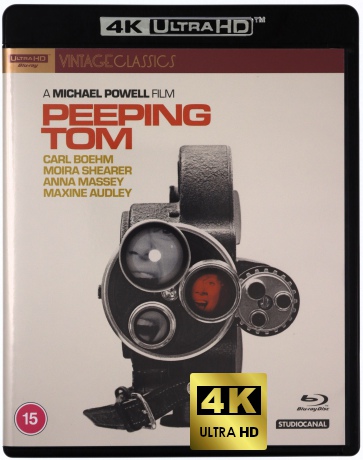 Peeping Tom (Vintage Classics) (Podglądacz) [Blu-Ray 4K]+[Blu-Ray]