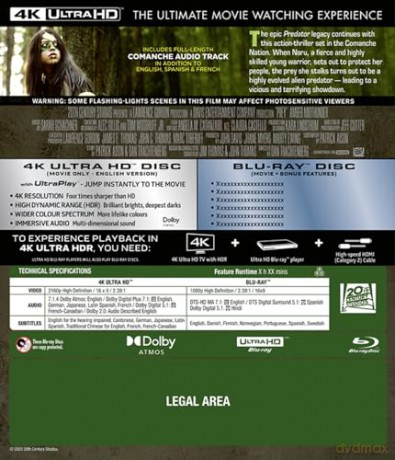 Prey [Blu-Ray 4K]+[Blu-Ray]