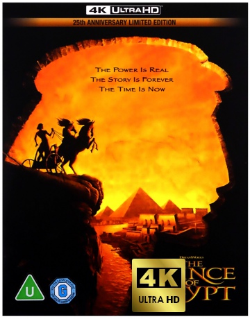 The Prince of Egypt (Książę Egiptu) (25th Anniversary Limited Edition)[Blu-Ray 4K]+[Blu-Ray]