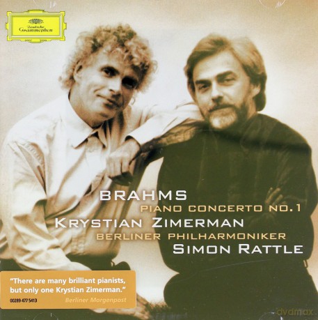 Krystian Zimerman: Brahms: Piano Concerto No.1 [CD]