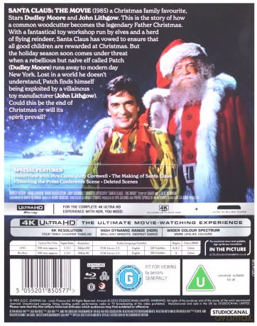 Santa Claus: The Movie (Święty Mikołaj) [Blu-Ray 4K]+[Blu-Ray]
