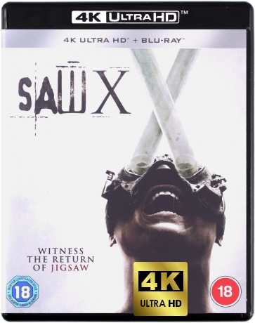 Saw X [Blu-Ray 4K]+[Blu-Ray]