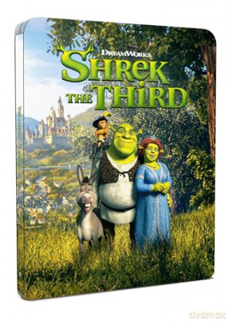 Shrek The Third (steelbook) (Shrek Trzeci) [Blu-Ray 4K]+[Blu-Ray]