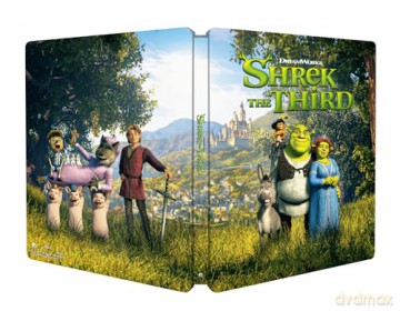 Shrek The Third (steelbook) (Shrek Trzeci) [Blu-Ray 4K]+[Blu-Ray]