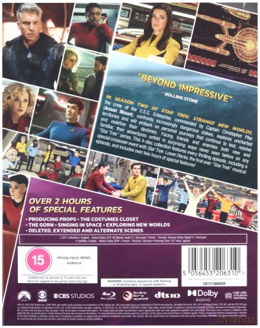 Star Trek: Strange New Worlds Season 2 [Blu-Ray]