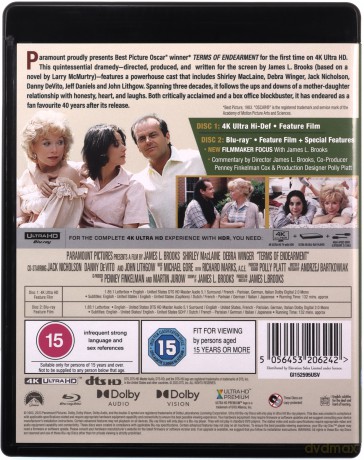 Terms Of Endearment (Czułe słówka) [Blu-Ray 4K] + [Blu-ray]