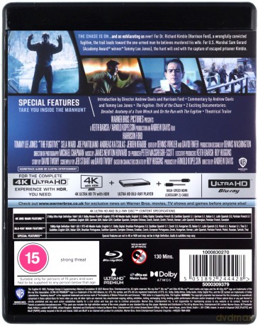 The Fugitive (Ścigany) [Blu-Ray 4K]+[Blu-Ray]