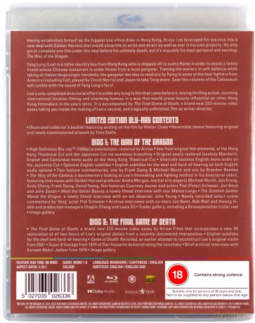 The Way Of The Dragon (Limited Edition) (Droga smoka) [2xBlu-Ray]