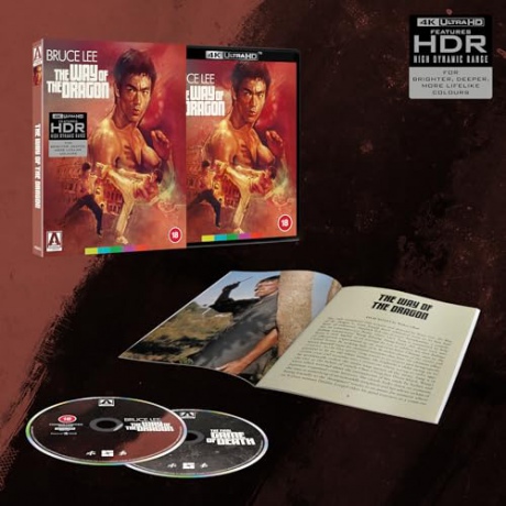The Way Of The Dragon (Limited Edition) (Droga smoka) [Blu-Ray 4K]+[Blu-Ray]