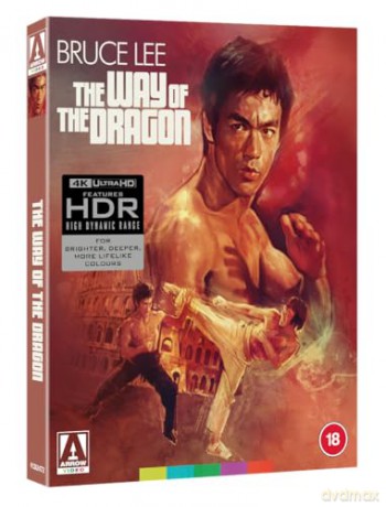 The Way Of The Dragon (Limited Edition) (Droga smoka) [Blu-Ray 4K]+[Blu-Ray]