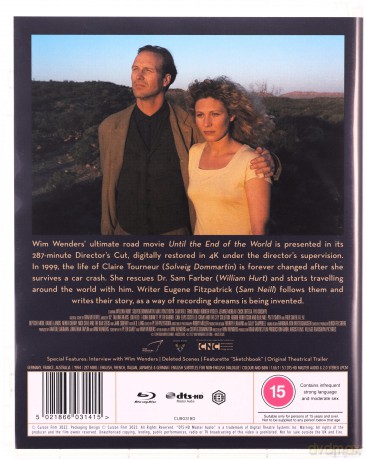 Until The End of The World - Director's Cut (Aż na koniec świata) [Blu-Ray]
