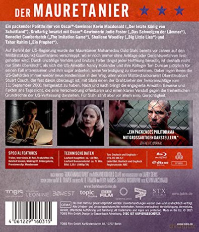 The Mauritanian (Mauretańczyk) [Blu-Ray]