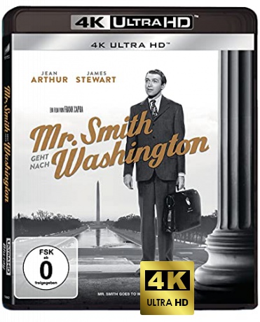 Mr. Smith goes to  Washington (Pan Smith jedzie do Waszyngtonu) [Blu-Ray 4K]