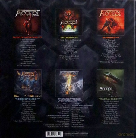 Accept: A Decade Of Defiance [BOX] [7CD]