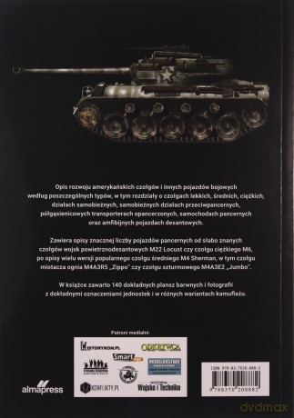 Czołgi i pojazdy opancerzone USA II wojny światowej - Russel Hart, Stephen Hart [KSIĄŻKA]