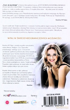 Czuć, że się istnieje - Karolina W Pułjan [KSIĄŻKA]