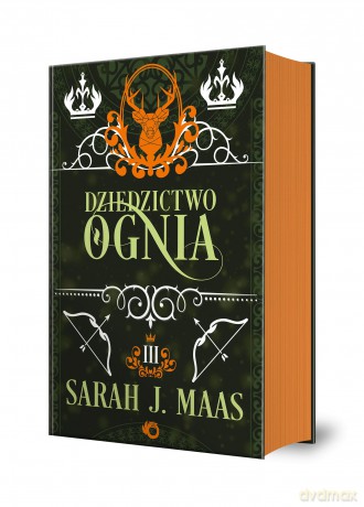 Dziedzictwo ognia. Szklany Tron (Tom 3) - Sarah J. Maas [KSIĄŻKA]