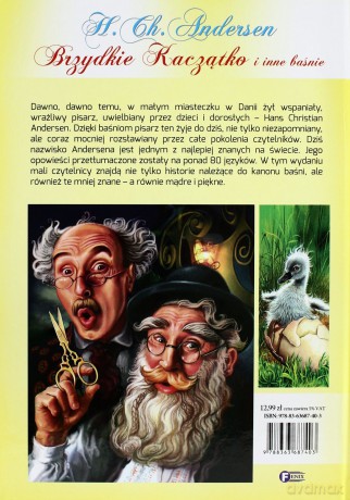 Brzydkie Kaczątko I Inne Baśnie (twarda) - Hans Christian Andersen [KSIĄŻKA]