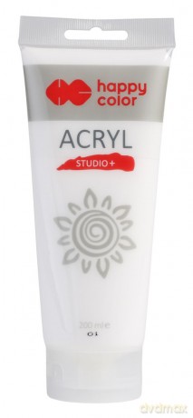 Farba akrylowa Studio 200 ml biel cynkowa