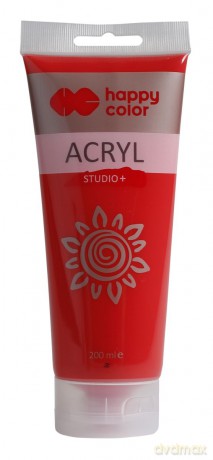 Farba akrylowa Studio 200 ml czerwony kadmowy