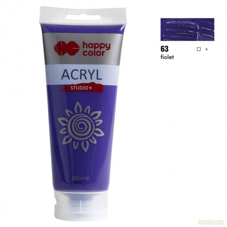 Farba akrylowa Studio 200 ml fiolet