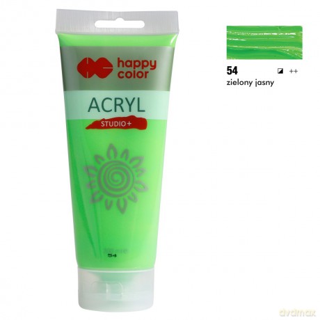 Farba akrylowa Studio 200 ml zielony jasny