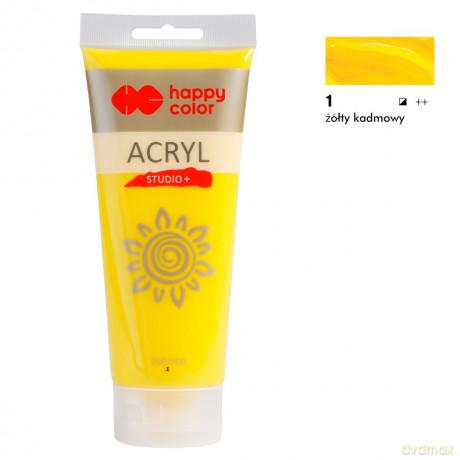 Farba akrylowa Studio 200 ml żółty kadmowy