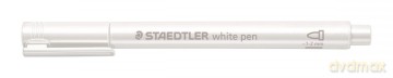 Marker metaliczny biały Staedtler