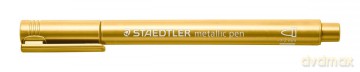 Marker metaliczny 10szt. złoty Staedtler