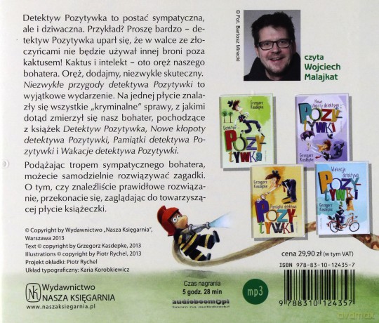 Niezwykłe Przygody Detektywa Pozytywki - Grzegorz Kasdepke [AUDIOBOOK]
