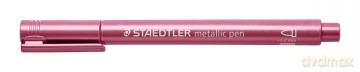 Marker metaliczny Metallic 10szt. czerwony Staedtler