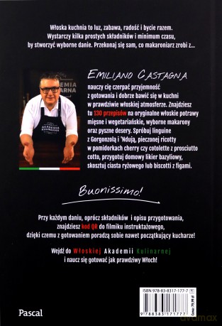 Mieszu, mieszu. Włoska Akademia Kulinarna - Emiliano Castagna [KSIĄŻKA]