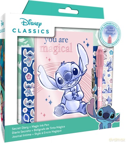 Pamiętnik z magicznym długopisem Stitch ST00012