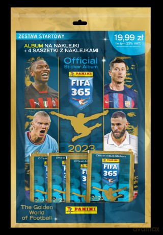 Panini Fifa 365 2024 zestaw startowy kolekcja naklejkowa [FIGURKA]