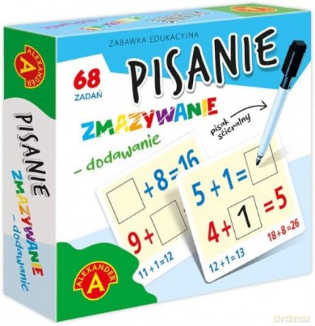 Pisanie zmazywanie dodawanie