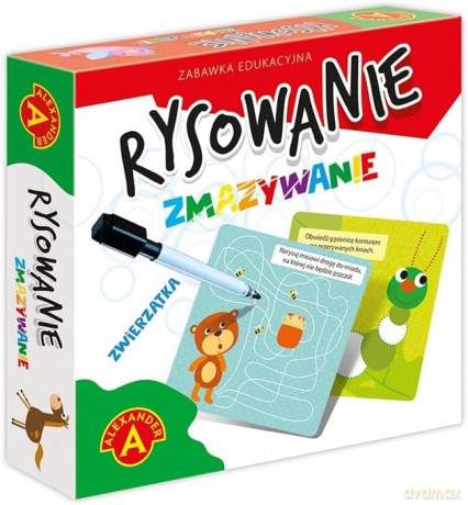 Rysowanie zmazywanie zwierzęta