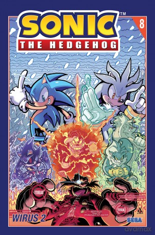 Wirus 2. Sonic the Hedgehog (Tom 8) - Ian Flynn, Jack Lawrence, Diana Skelly [KOMIKS]