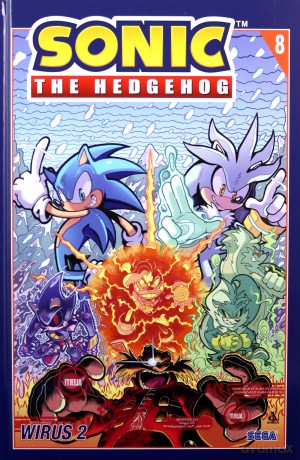 Wirus 2. Sonic the Hedgehog (Tom 8) - Ian Flynn, Jack Lawrence, Diana Skelly [KOMIKS]