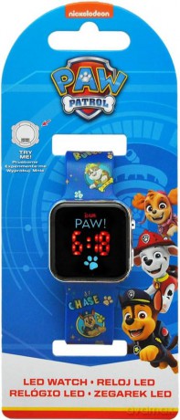Zegarek LED z kalendarzem Paw Patrol PAW4354