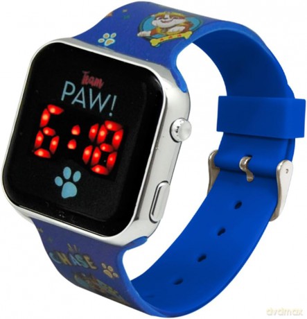 Zegarek LED z kalendarzem Paw Patrol PAW4354