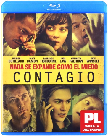 Contagion: Epidemia strachu [Blu-Ray]