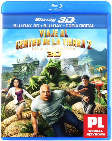 Podróż na tajemniczą wyspę [Blu-Ray]