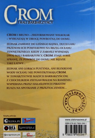 Crom I Mali Barbarzyńcy - Krzysztof Stelmarczyk [KSIĄŻKA]