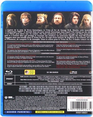 Gra o tron Sezon 1 [5xBlu-Ray]