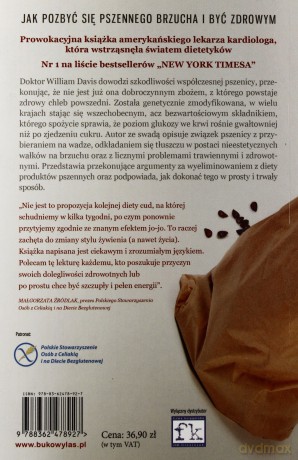 Dieta Bez Pszenicy - William Davis [KSIĄŻKA]