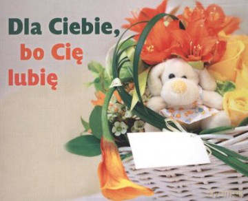 Dla Ciebie Bo Cię Lubię [KSIĄŻKA]