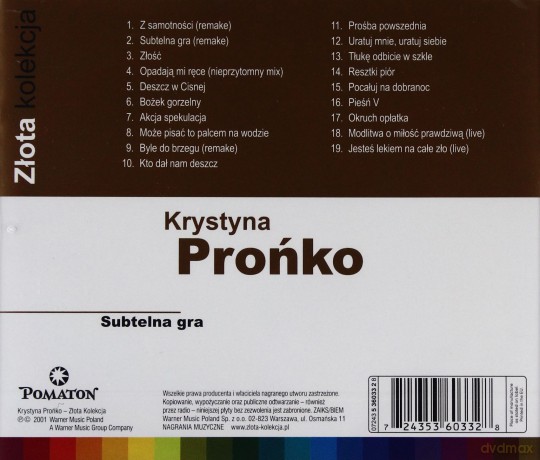 Krystyna Prońko: Złota Kolekcja [CD]