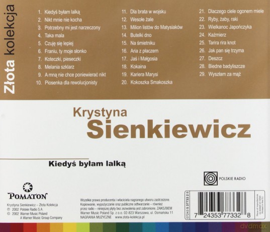 Krystyna Sienkiewicz: Złota Kolekcja - Portrety [CD]