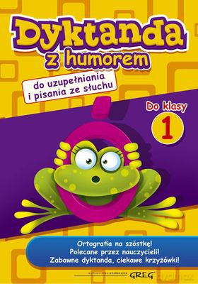 Dyktanda Z Humorem Do Klasy 1 [KSIĄŻKA]